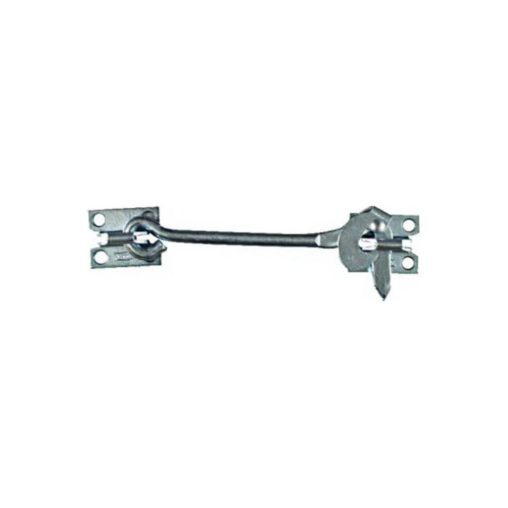 N122-622 6 In. Zinc Plated Steel Heavy Safety Gate Hook 746591670337