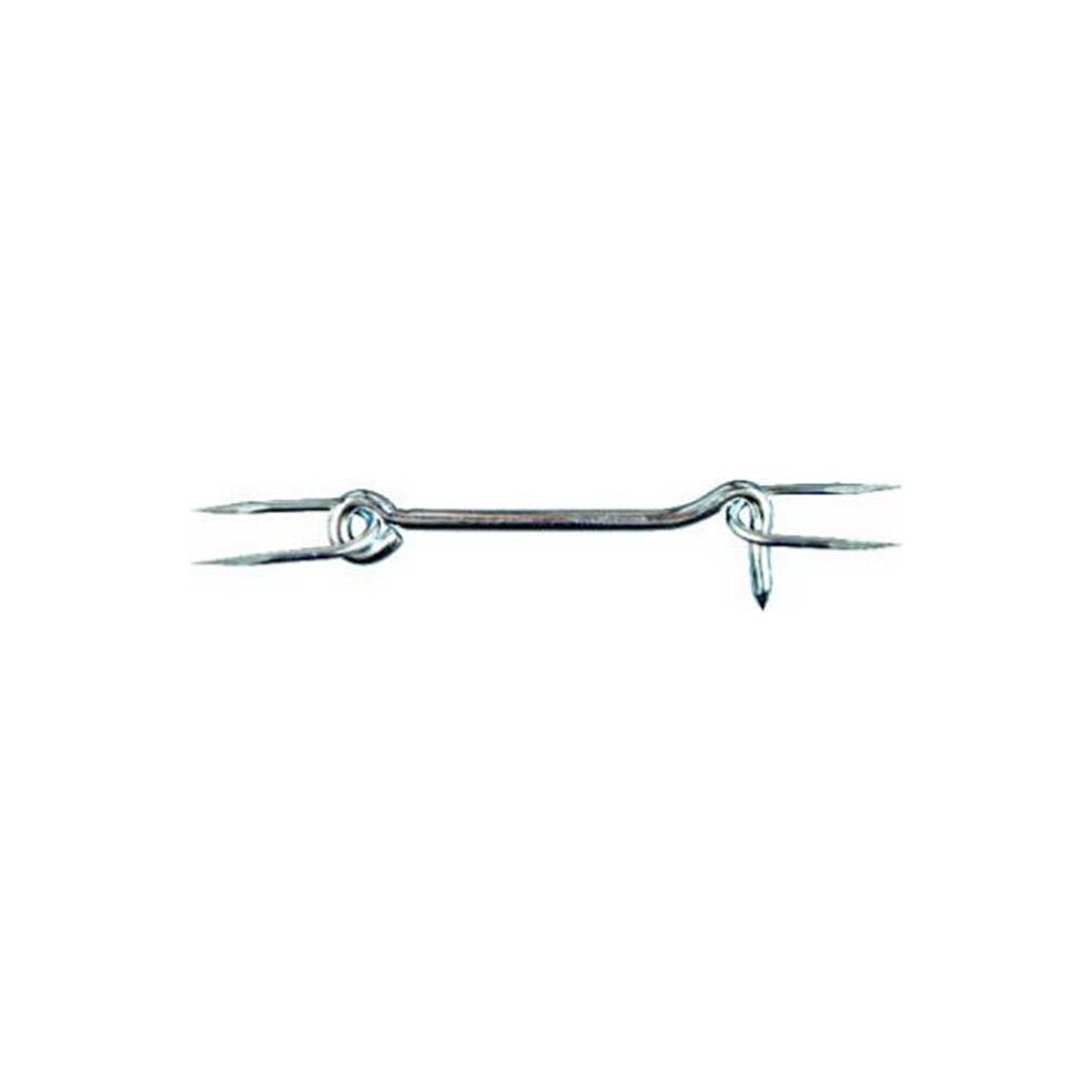 N122-242 6 In. Zinc Heavy Gate Hook & Staple 723902304440