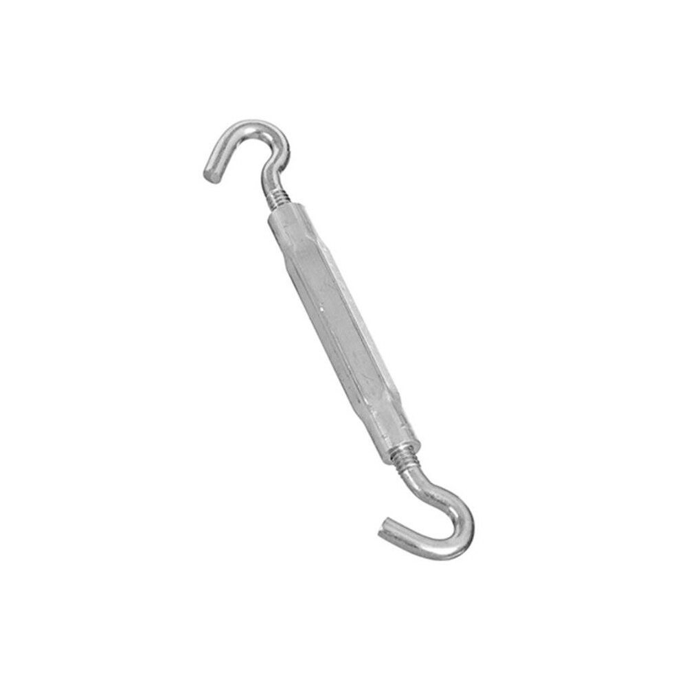 N222-000 0.25 X 7.5 In. Zinc Hook Turnbuckle 723902302224
