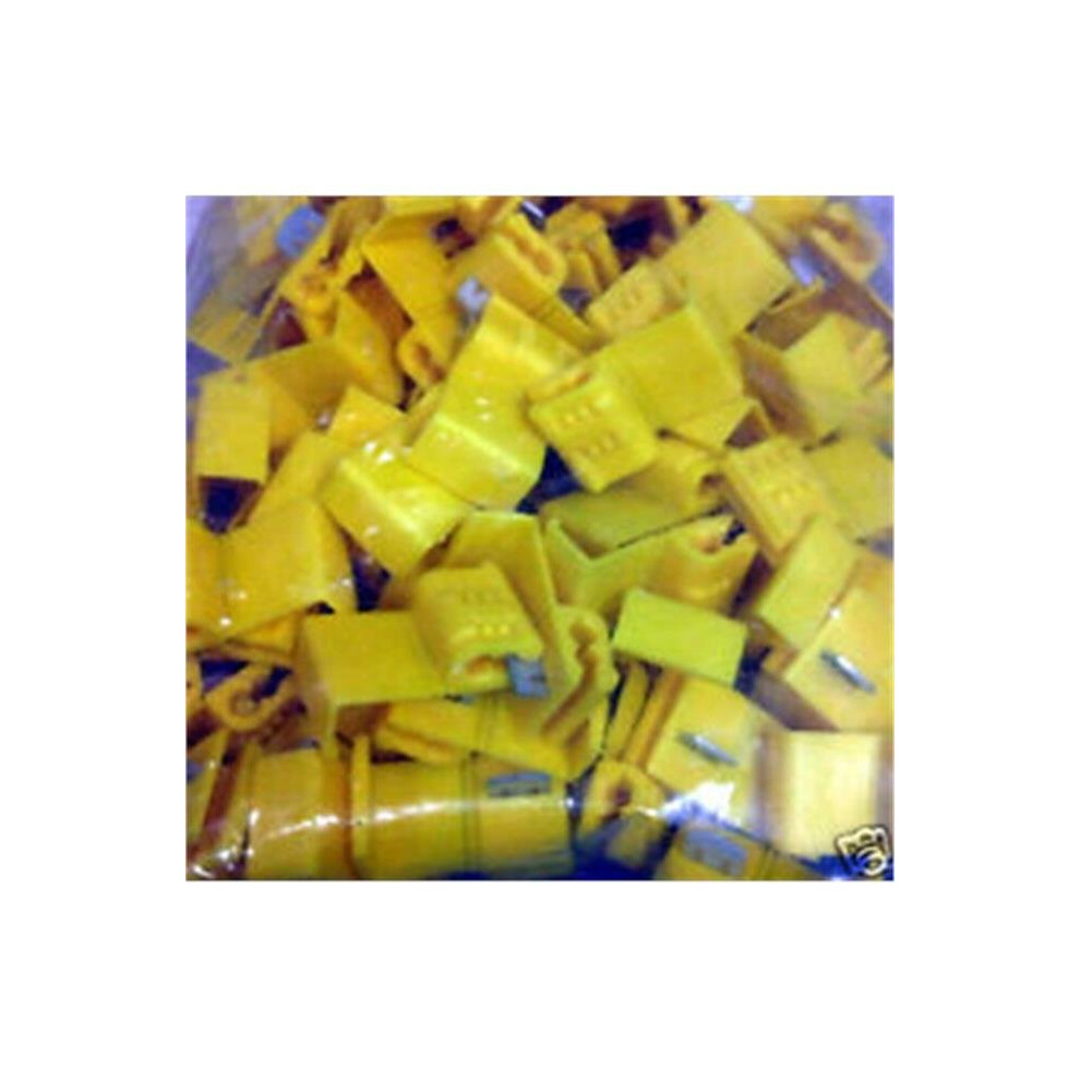 10 - 12 Gauge Yellow Female Quick Disconnect - 100 Per Bag 723902522486