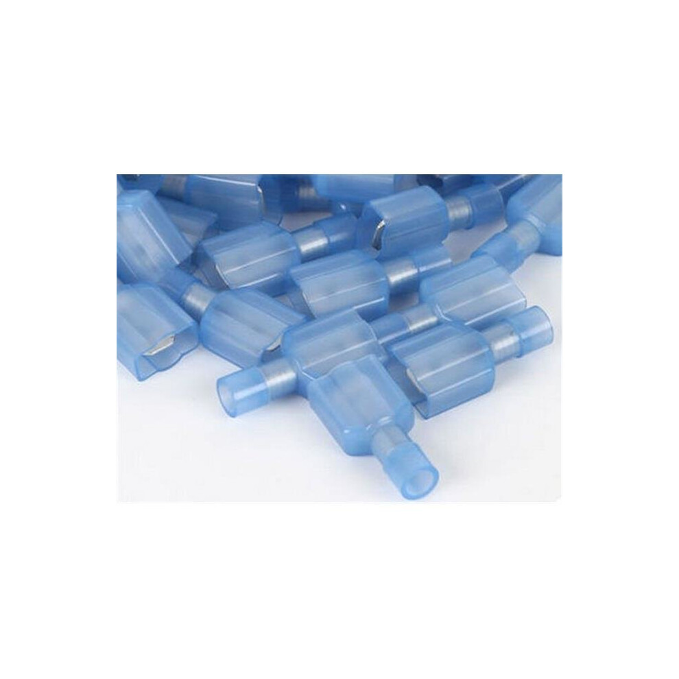 16-14 Gauge Blue Fully Insulated Quick Disconnect Connector 654204749700
