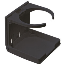 588220-1 Adjustable Folding Drink Holder - Black