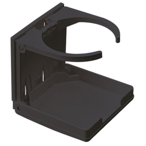 588220-1 Adjustable Folding Drink Holder - Black