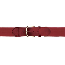 Adult Baseball & Softball Uniform Belt, Cardinal