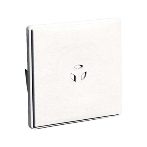 130010008117 6.6 x 6.6 in.  Surface Mount Block  White