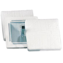 Pro Anchored Bolted Base, White