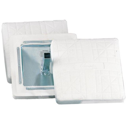 Pro Anchored Bolted Base, White
