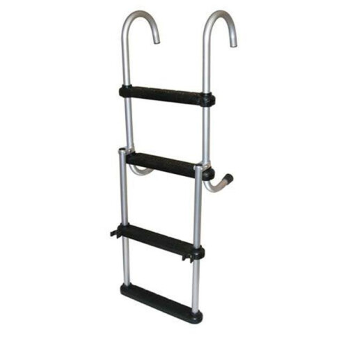 ASC 4 Step Anodized Aluminum Removable Pontoon Ladder