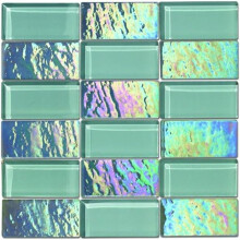 Precious Stones Glass Mosaic Tile - Diamond
