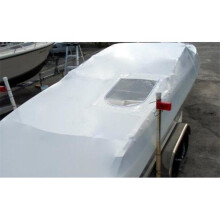 36 in. x 48 in. White Zipper Access Door