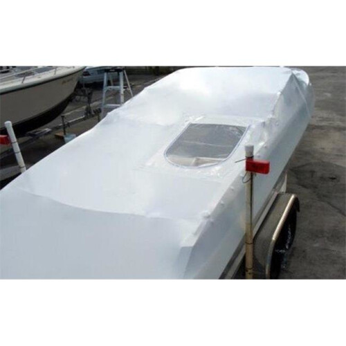 36 in. x 48 in. White Zipper Access Door