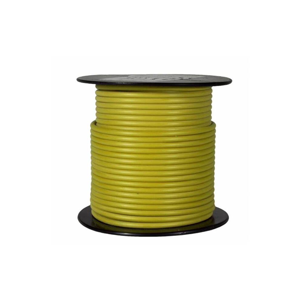 100 Ft. Crosslink Primary Wire, Yellow - 14 Gauge 661541710300