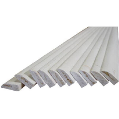 0W846-93084C1 Ranch Stop Solid Pine Molding, 0.43 x 1.38 in. x 7 ft. - Pack of 6