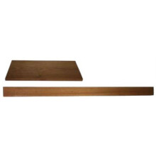 Teak Lumber Plank-.375 x 5-.75 x 3ft.