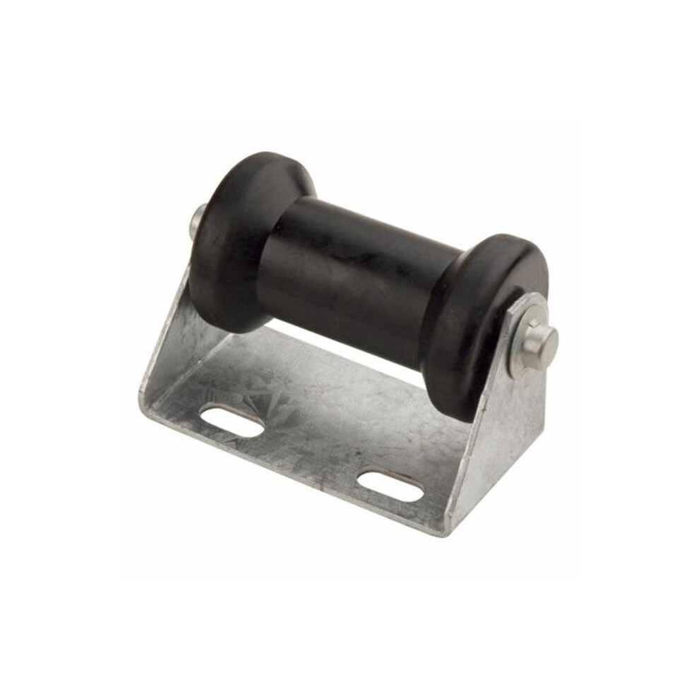 Stationary Keel Roller Bracket Assembly For 3 In. Tounge Black 657248086367