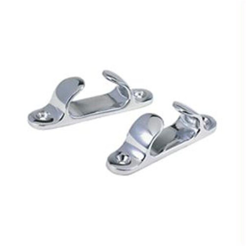 4   Straight Chock - Chrome Plated Zinc -