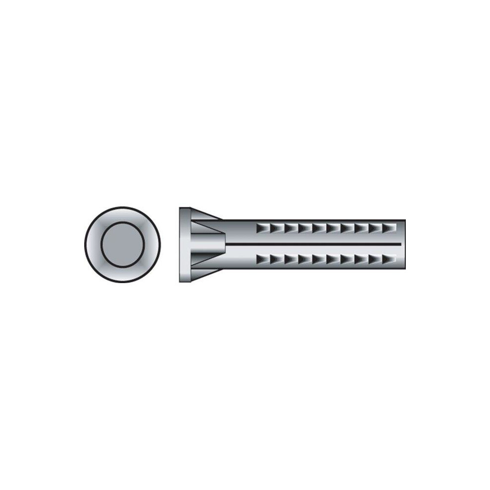 No.6-8 X 1.5 In. Lead Anchor With Wood Screw - Card Of 3- Pack Of 10 739608195794