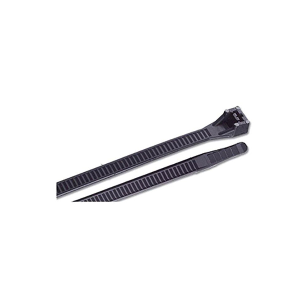 14 In. Cable Ties - Uv Black, Pack Of 50 739608627912