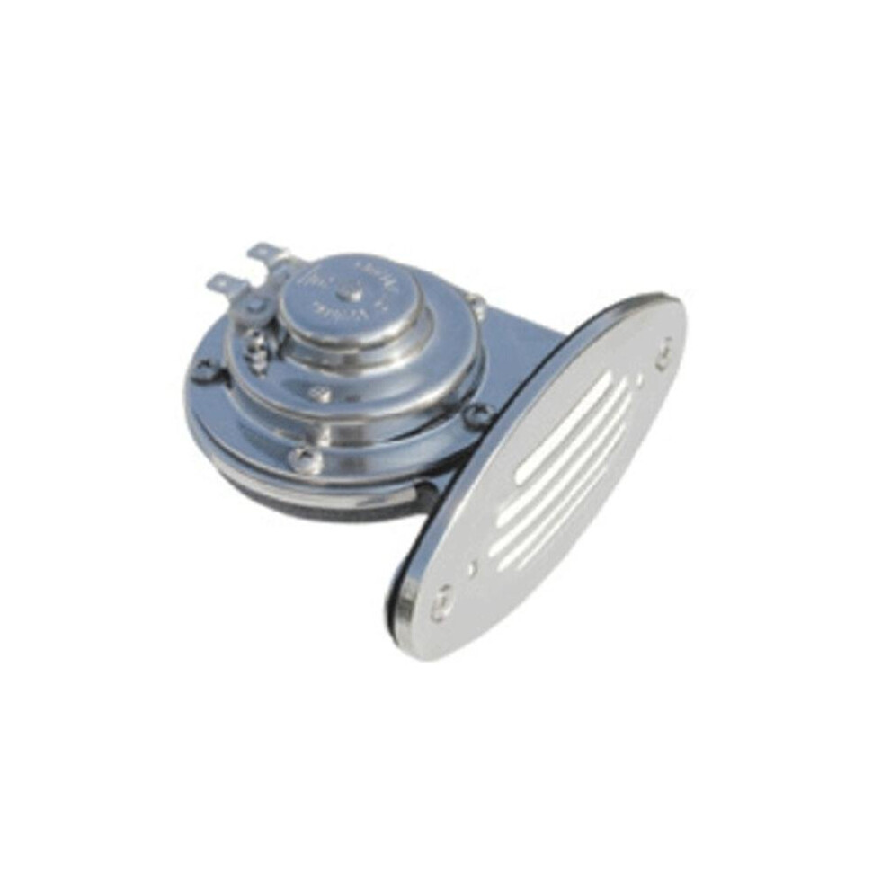 Ongaro Mini Single Drop-In Horn With Ss Grill - 12V Low Pitch 652513828185