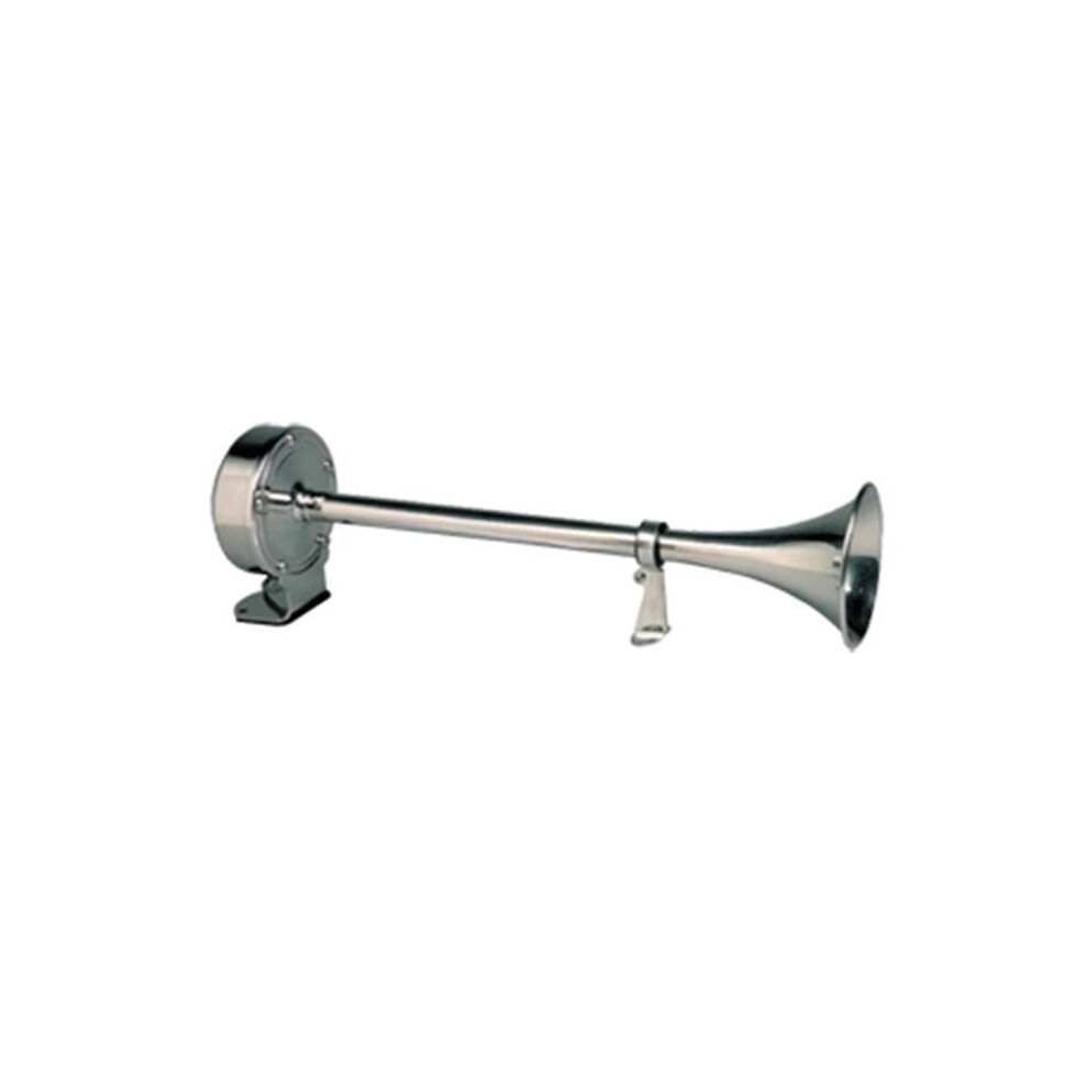 Ongaro Deluxe Ss Single Trumpet Horn - 12V 654204167344
