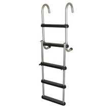 5 Step Anodized Aluminum Removable Pontoon Ladder
