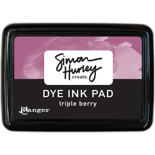 Simon Hurley Create. Dye Ink Pad-Triple Berry
