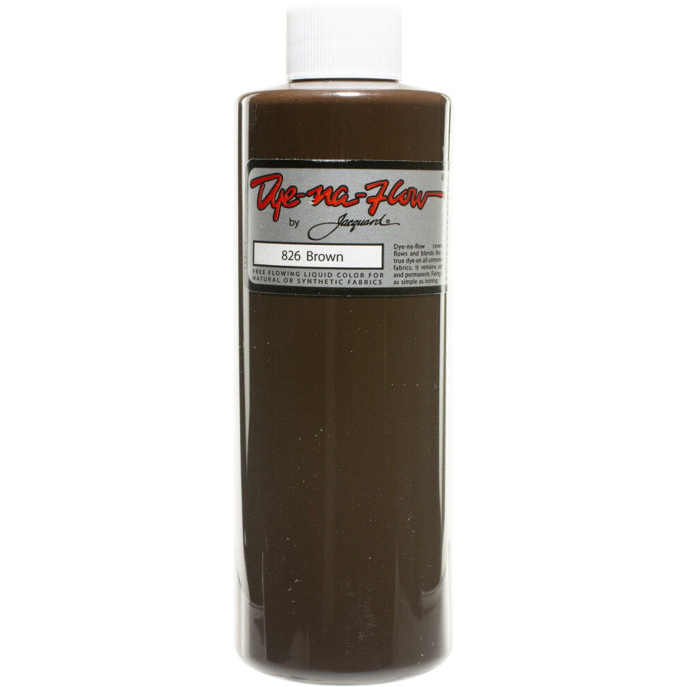 Jacquard Dye-Na-Flow Liquid Color 8Oz-Brown