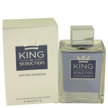 Banderas Antonio Parfums - King of Seduction - Eau de Toilette Spray voor mannen - Langdurig - Mannelijke intense en energieke geur - Bergamot Ap