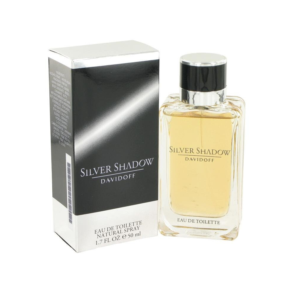 Silver Shadow by Davidoff Eau De Toilette Spray 1.7 oz