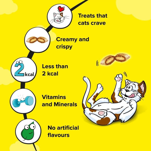 Dreamies DREAMIES Cat Treats with Beef 8x60g 1