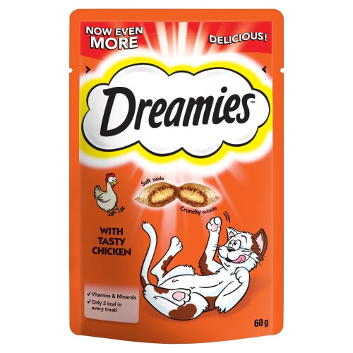 Dreamies DREAMIES Cat Treats With Chicken 8x60g