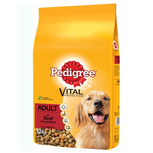 Pedigree PEDIGREE Dog Complete Dry with Beef and Vegetable 12kg 2