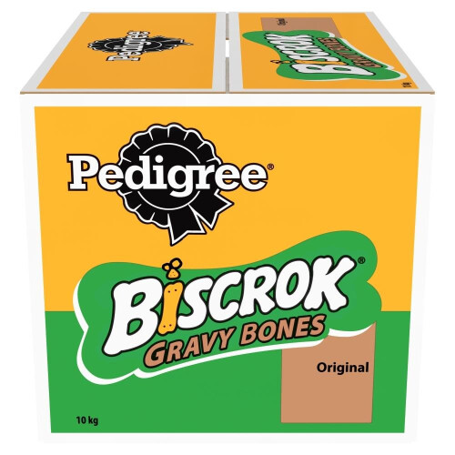 Pedigree Pedigree Biscrok Gravy Bones Biscuits Dog Treats 10kg
