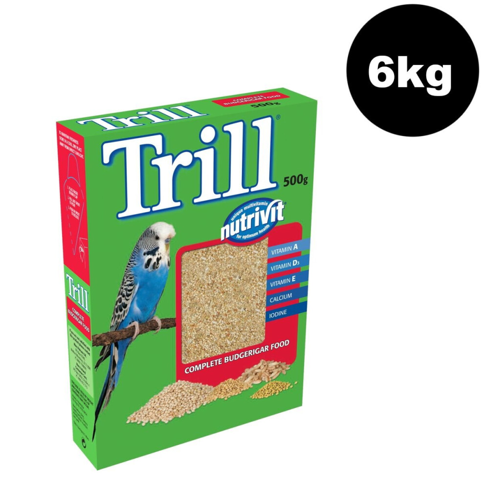 Trill Budgie Food 12 x 500g