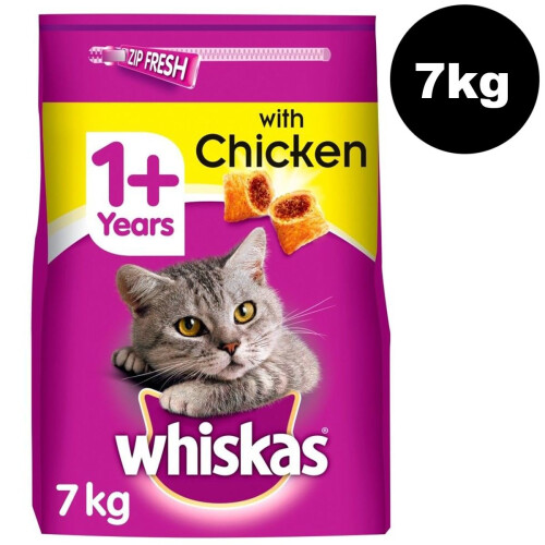 Whiskas WHISKAS 1+ Cat Complete Dry Con Pollo 7kg