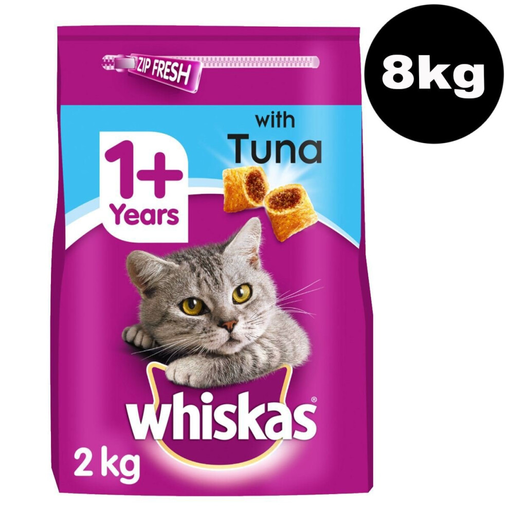 WHISKAS 1+ Cat Complete Dry With Tuna 2kg