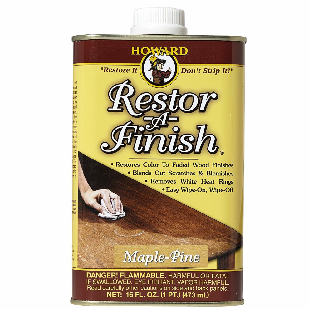(Maple-Pine, 473ml  16oz) Restor A Finish Wood Treatment Oil