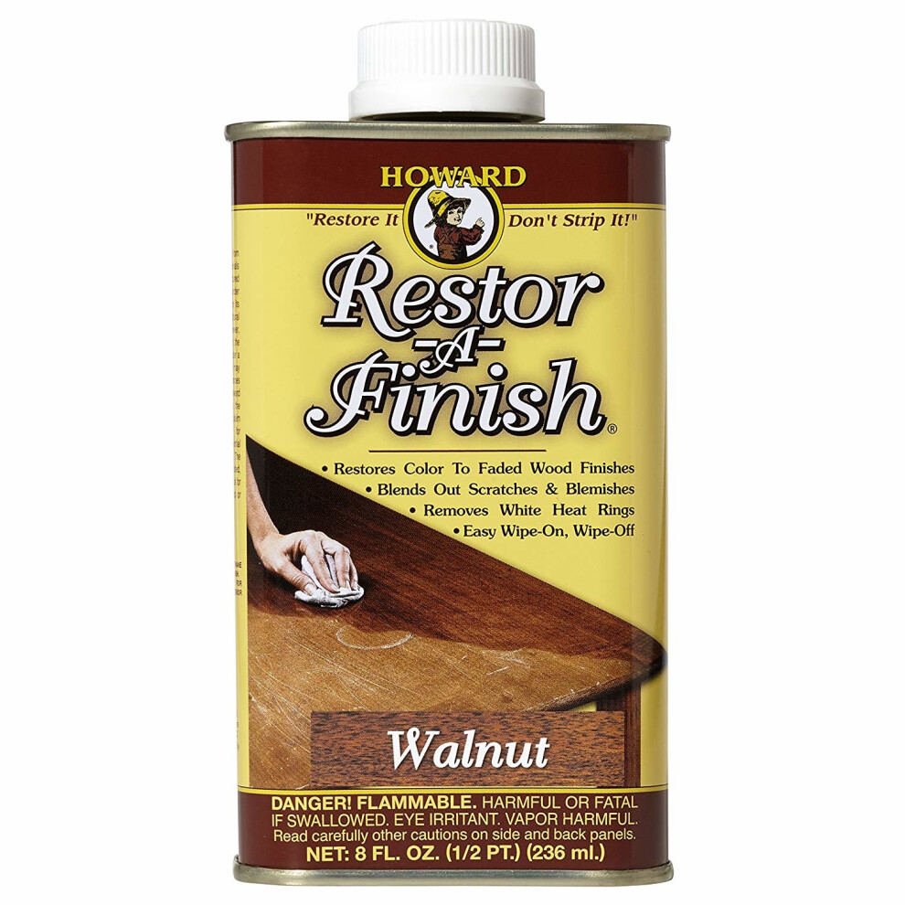 Howard Products Inc (Walnut, 236Ml 8Oz) Restor A Finish Wood Treatment Oil