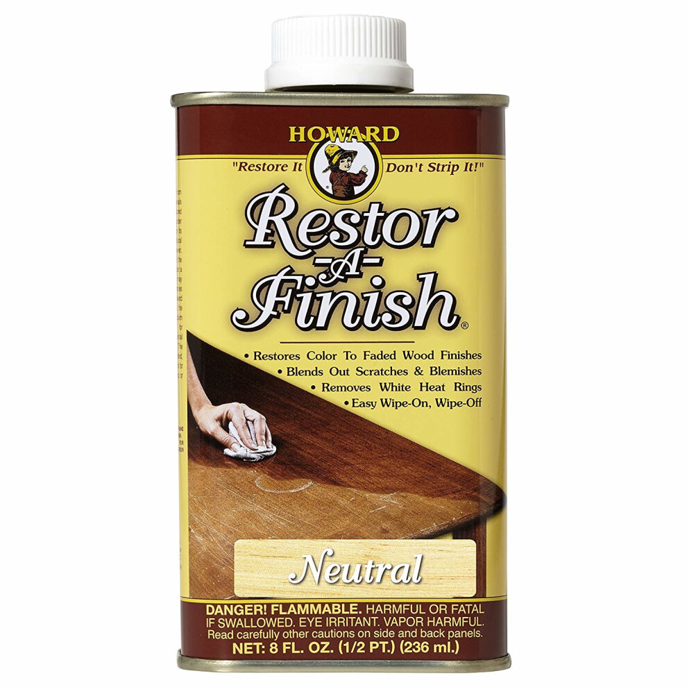 (Neutral, 236Ml 8Oz) Restor A Finish Wood Treatment Oil 088682080015