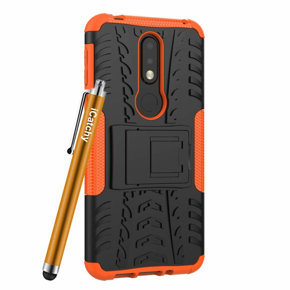 orange--for-nokia-7-1-heavy-duty-armor-shockproof-case