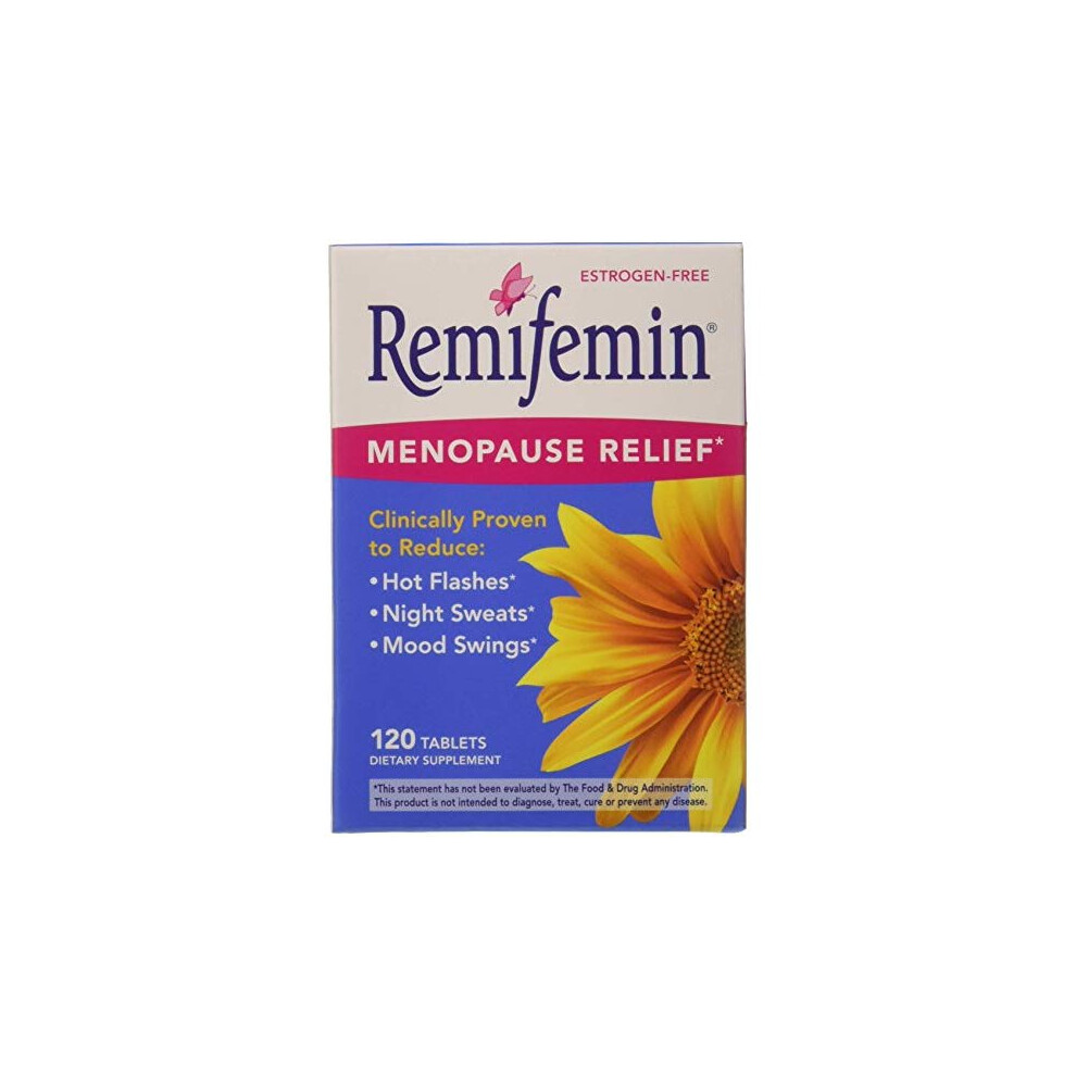 Enzymatic Therapy, Remifemin, Menopause Relief, 120 Tablets