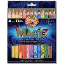 Koh-I-Noor Magic Jumbo driehoekig kleurpotlood (13 stuks)