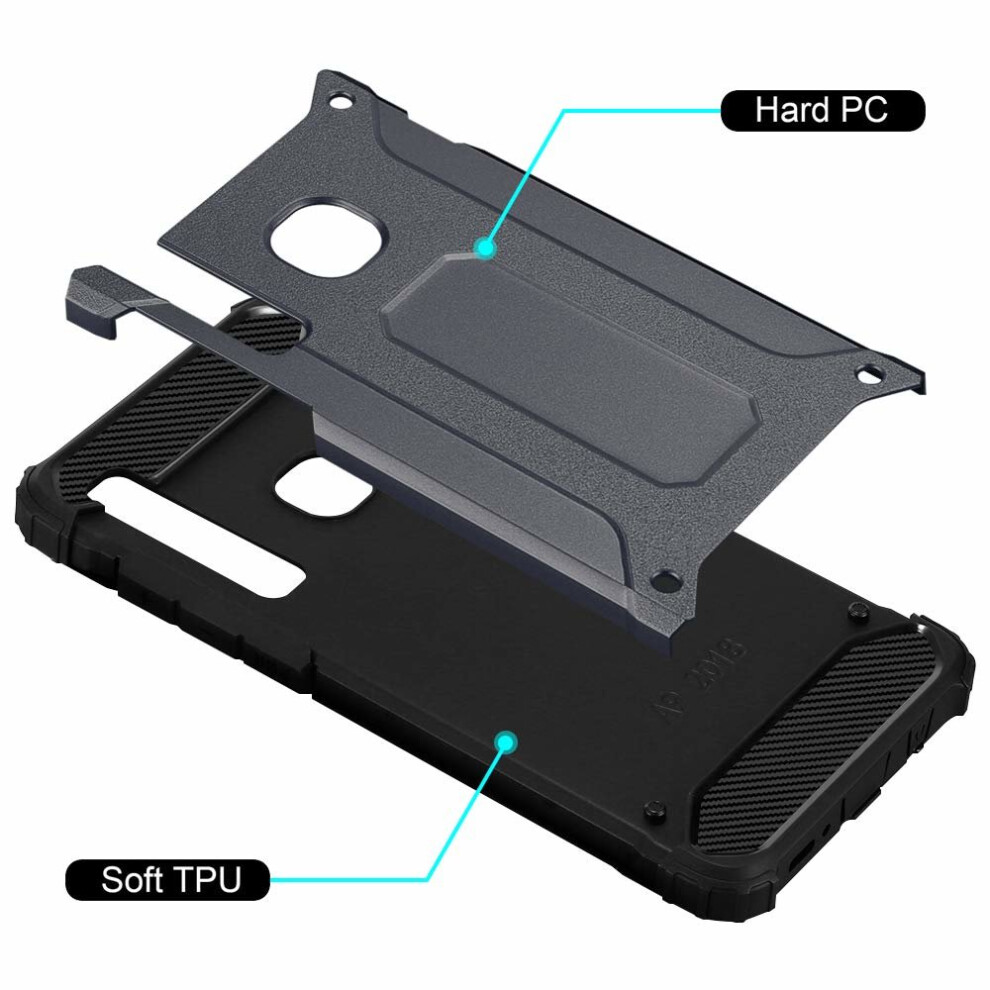 grey--for-galaxy-a9-2018-armor-shockproof-case-cover