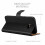 (Black) For Galaxy J4 + (2018) Leather Wallet Case Cover 8