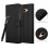 (Black) For Galaxy J4 + (2018) Leather Wallet Case Cover 2