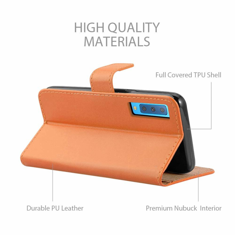 orange--for-galaxy-a7-2018-wallet-flip-stand-case-cover