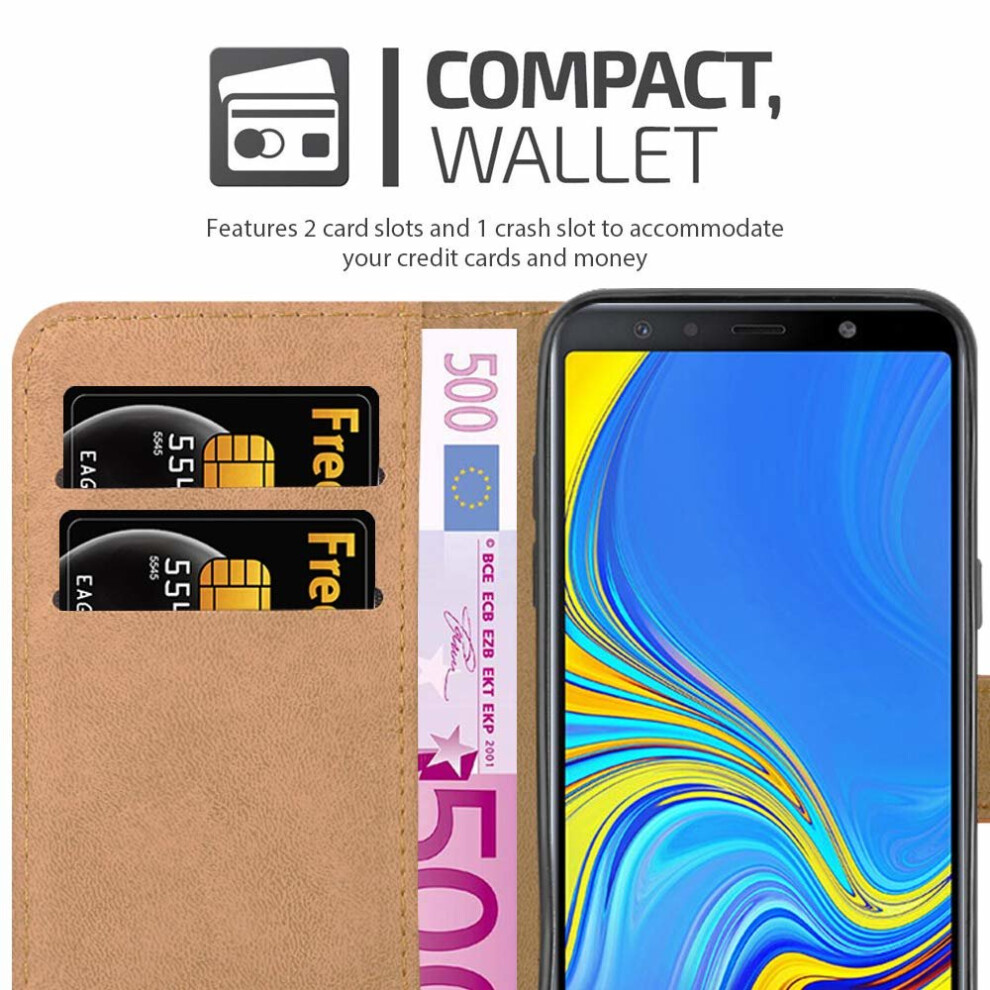 orange--for-galaxy-a7-2018-wallet-flip-stand-case-cover