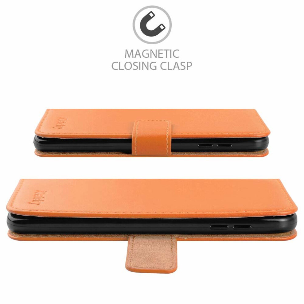 orange--for-galaxy-a7-2018-wallet-flip-stand-case-cover
