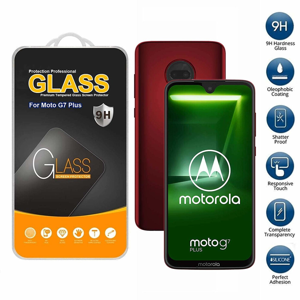Screen Protector Tempered Glass For Motorola Moto G7 Plus 7625936293451