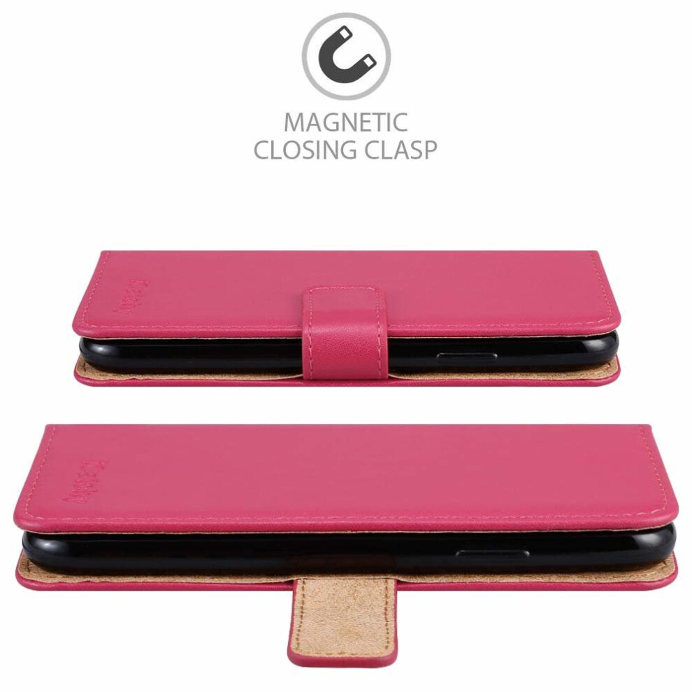 pink--for-iphone-xr-leather-wallet-flip-case-cover
